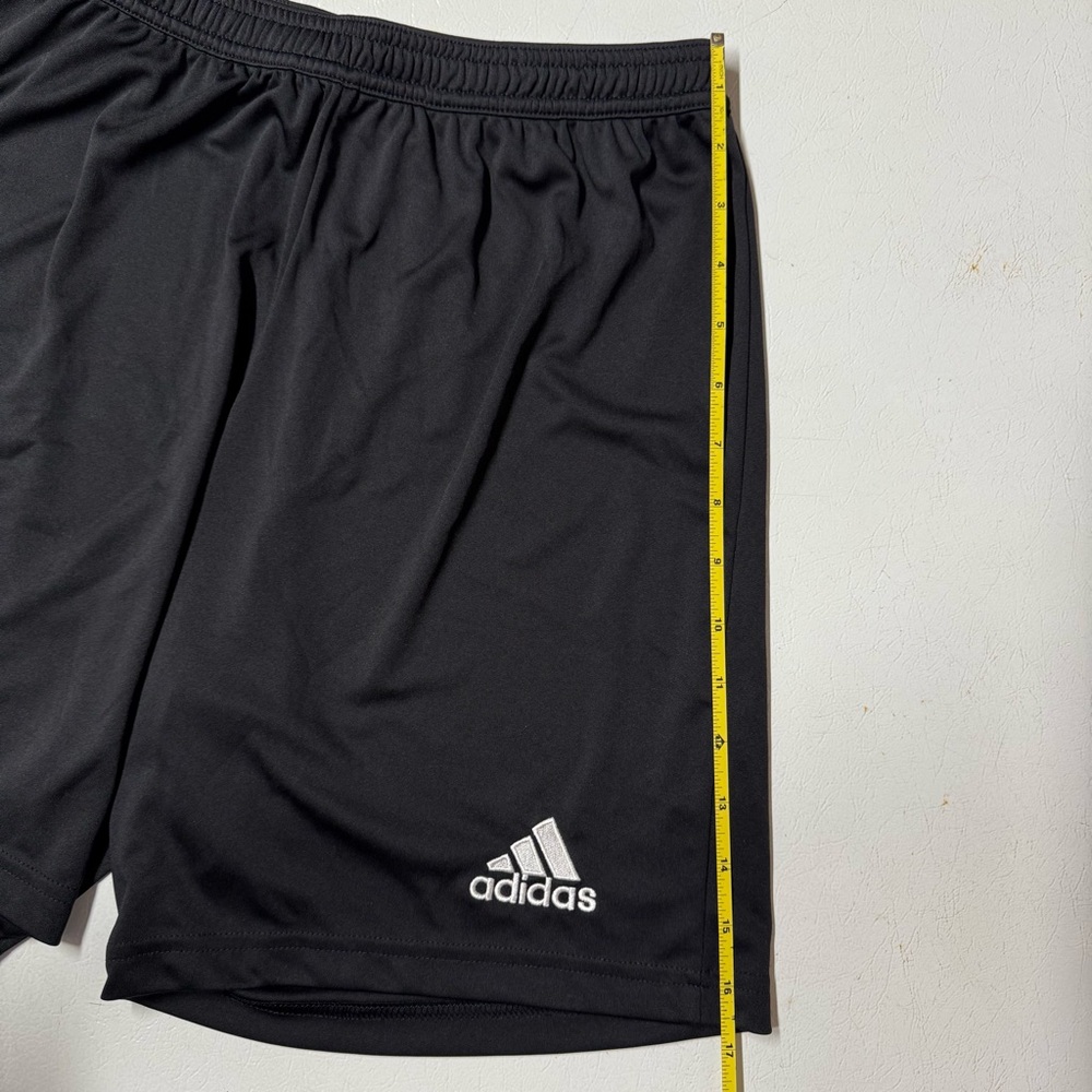 ADIDAS MOISTURE-WICKING SOCCER SHORTS - Picture 8 of 9